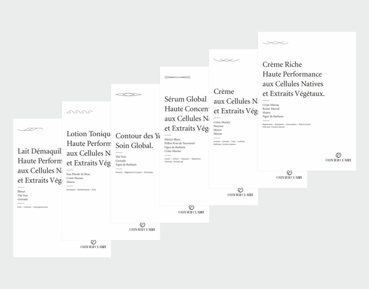 olivier claire 草本護(hù)膚品高端奢侈品牌視覺(jué)形象設(shè)計(jì)-VI設(shè)計(jì) olivier claire 草本護(hù)膚品高端奢侈品牌視覺(jué)形象設(shè)計(jì)-VI設(shè)計(jì)