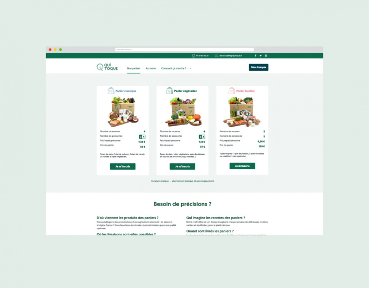 QUI TOQUE 外賣食材餐飲網(wǎng)站設(shè)計-上海品牌設(shè)計公司 QUI TOQUE 外賣食材餐飲網(wǎng)站設(shè)計-上海品牌設(shè)計公司