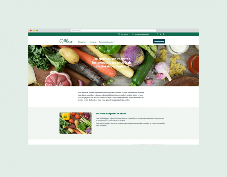 QUI TOQUE 外賣食材餐飲網(wǎng)站設(shè)計-上海品牌設(shè)計公司 QUI TOQUE 外賣食材餐飲網(wǎng)站設(shè)計-上海品牌設(shè)計公司