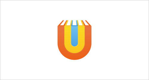 字母“U”創(chuàng)意Logo設(shè)計-上海Logo設(shè)計公司，上海品牌策劃公司