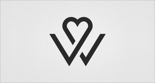 字母“W”創(chuàng)意Logo設(shè)計-上海Logo設(shè)計公司，上海品牌策劃公司