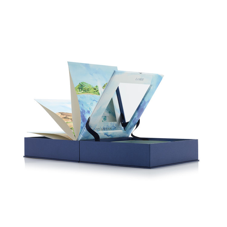 La Mer（美妝品牌）補水乳液的包裝盒設(shè)計-上海包裝設(shè)計公司