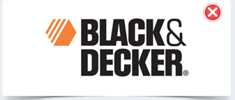 Black & decker 電動(dòng)工具舊的logo-上海logo設(shè)計(jì)公司