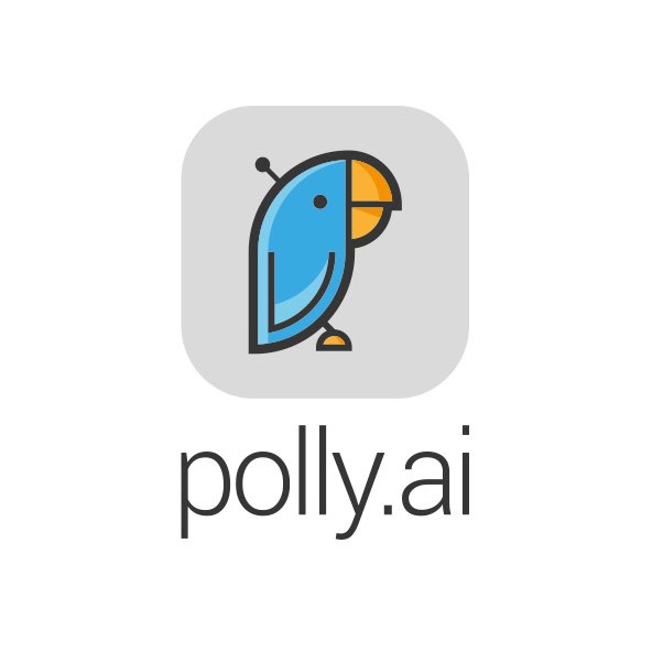 polly.ai標(biāo)志-科技企業(yè)logo設(shè)計(jì)-上海Logo設(shè)計(jì)公司-上海品牌設(shè)計(jì)公司