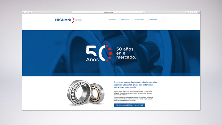 MIGNAN軸承品牌網(wǎng)站設(shè)計(jì)-上海工業(yè)品品牌形象設(shè)計(jì)logo設(shè)計(jì)VI設(shè)計(jì)公司