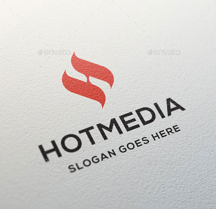 上海logo設(shè)計(jì)公司分享：40個創(chuàng)意純英文字母文字logo設(shè)計(jì)-H字母logo