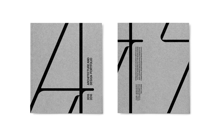 A44 建筑與室內(nèi)設(shè)計(jì)公司品牌視覺識(shí)別形象設(shè)計(jì)logo設(shè)計(jì)-上海品牌設(shè)計(jì)公司