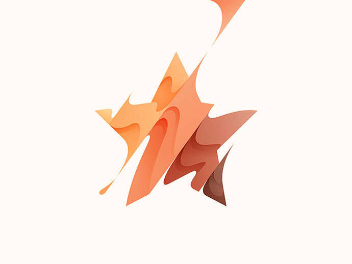 上海logo設(shè)計(jì)公司2016-2017年50個(gè)絕佳創(chuàng)意logo設(shè)計(jì)案例欣賞-多層次星logo 上海logo設(shè)計(jì)公司2016-2017年50個(gè)絕佳創(chuàng)意logo設(shè)計(jì)案例欣賞-多層次星logo