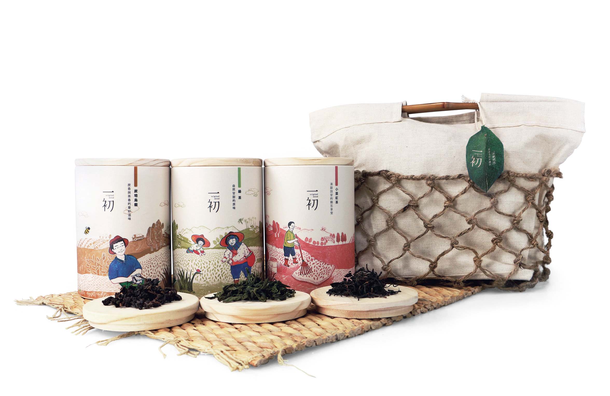 涂鴉插畫風格臺灣一初品牌有機茶葉包裝設計-上海包裝設計公司分享 涂鴉插畫風格臺灣一初品牌有機茶葉包裝設計-上海包裝設計公司分享