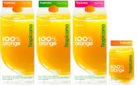 Tropicana 飲料這個(gè)新logo，估計(jì)造成了3000萬美元的銷售損失-上海品牌logo設(shè)計(jì)公司