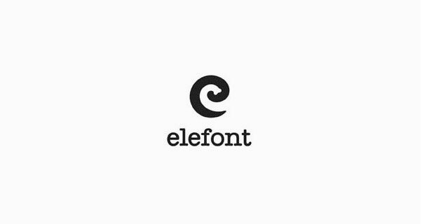 Elefont 字母E logo設(shè)計--上海尚略logo設(shè)計公司分享 Elefont 字母E logo設(shè)計--上海尚略logo設(shè)計公司分享