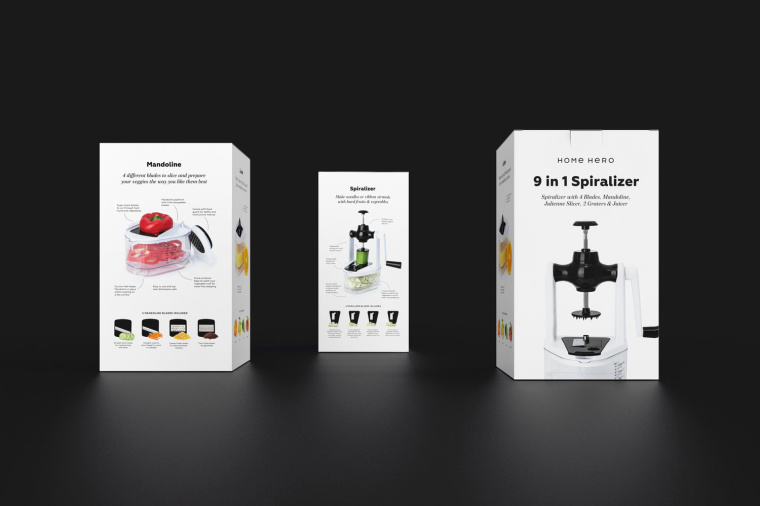 Home Hero 廚房用品刀具鍋具廚具品牌設(shè)計(jì)包裝設(shè)計(jì)