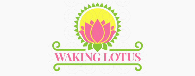 上海logo設計公司分享：40+創(chuàng)意蓮花Logo設計實例 Lotus Logo design