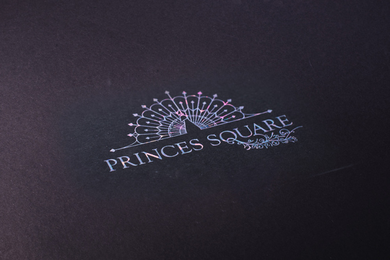 Princes 王子購物中心商場孔雀logo設(shè)計品牌vi形象設(shè)計-上海vi設(shè)計公司