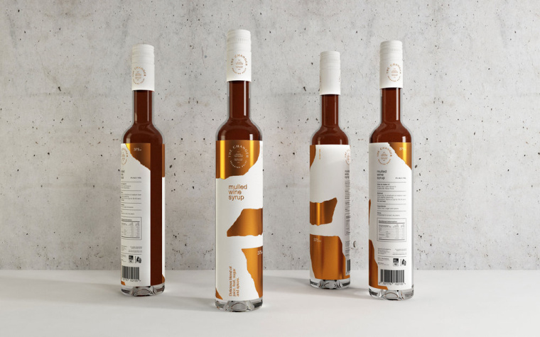 The Changer 葡萄酒糖漿閃亮金色包裝設(shè)計-上海包裝設(shè)計公司