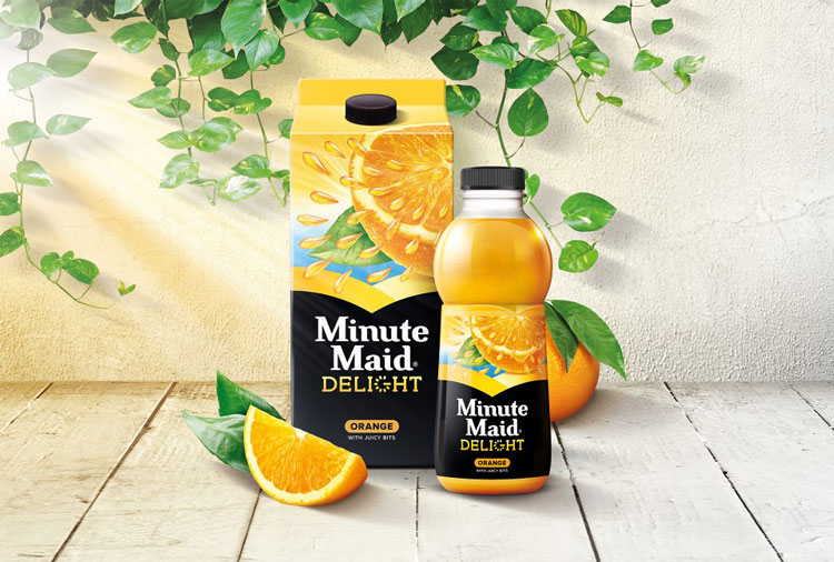 美汁源果汁品牌新包裝規(guī)范視覺識別設(shè)計(jì)-黑色差異化視覺戰(zhàn)略和超真實(shí)圖像的視覺沖擊