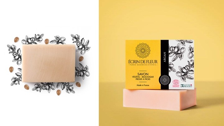 Ecrin De Fleur 精油皂天然肥皂包裝設(shè)計(jì)-上海包裝設(shè)計(jì)公司