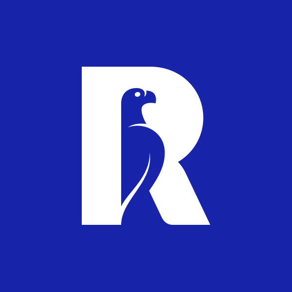 英國羅德信托品牌視覺形象-R字母與鳥圖案正負(fù)形LOGO設(shè)計(jì)-上海LOGO設(shè)計(jì)公司