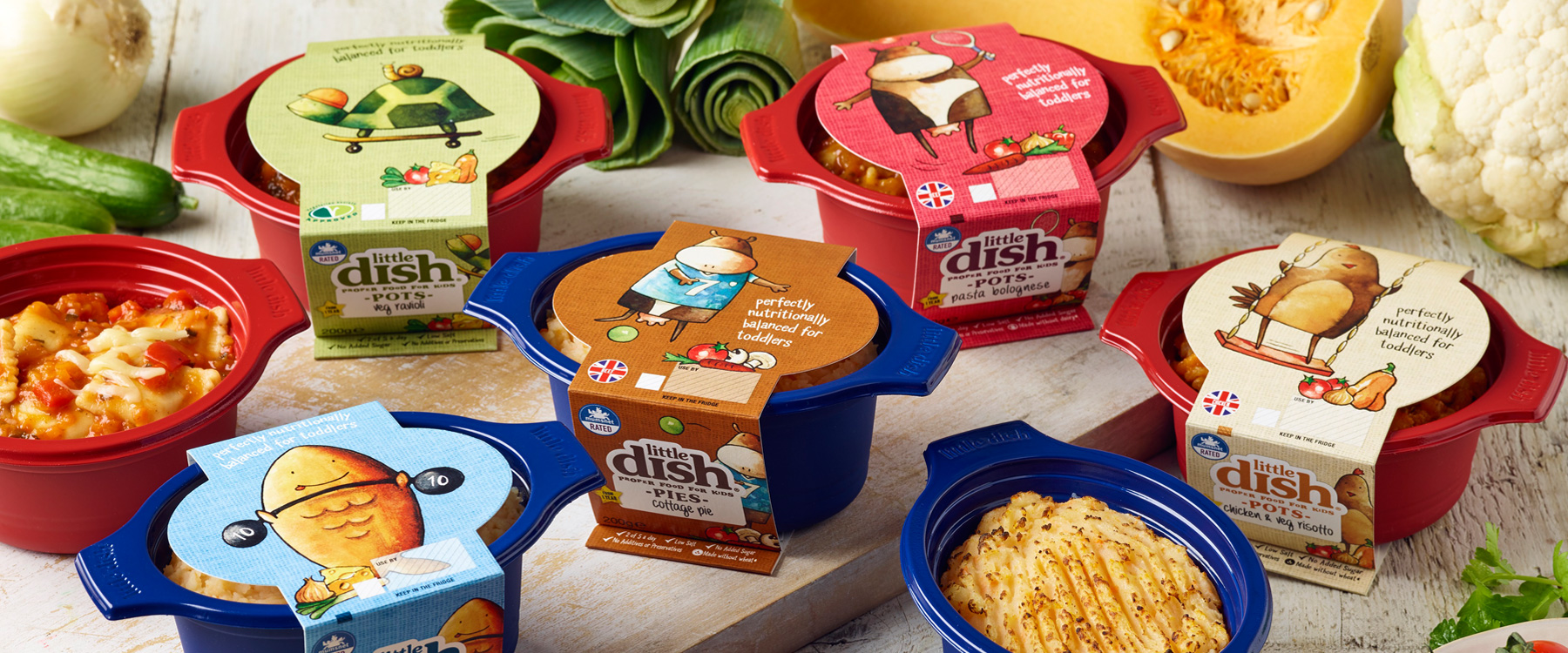 Little Dish品牌兒童食品包裝設計欣賞-上海包裝設計公司