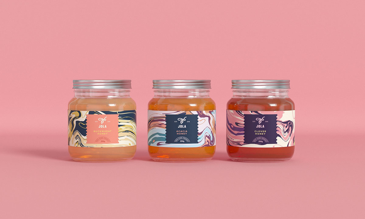 年輕蜂蜜品牌“JOLA”品牌形象設(shè)計--產(chǎn)品包裝設(shè)計