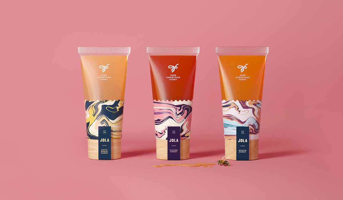 年輕蜂蜜品牌“JOLA”品牌形象設(shè)計--蜂蜜深加工產(chǎn)品包裝設(shè)計