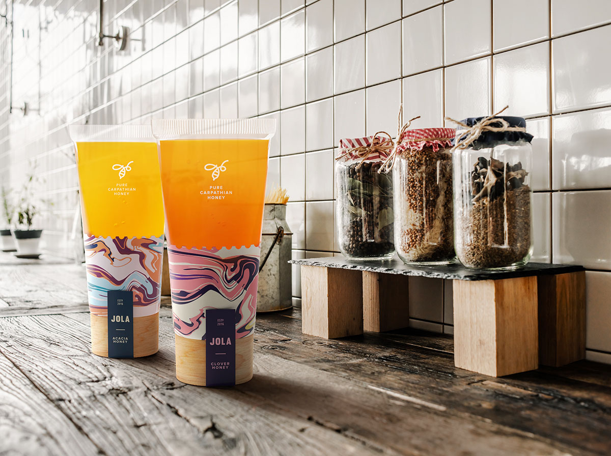 年輕蜂蜜品牌“JOLA”品牌形象設(shè)計--蜂蜜深加工產(chǎn)品包裝設(shè)計