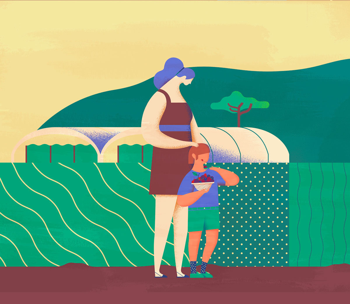 上海品牌設(shè)計(jì)公司欣賞：Maravilha農(nóng)場(chǎng)農(nóng)業(yè)種植插畫設(shè)計(jì)