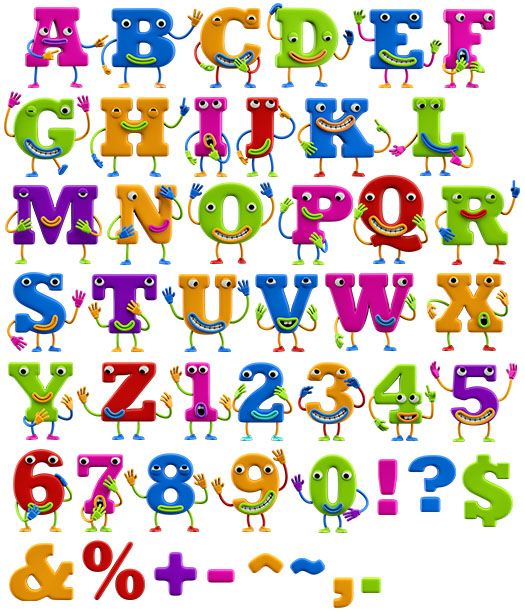 卡通人物造型創(chuàng)意英文字體設計-上海品牌設計公司
