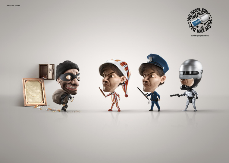 SUVO抑汗劑平面創(chuàng)意廣告“偷盜”篇-上海廣告策劃設(shè)計(jì)公司 SUVO抑汗劑平面創(chuàng)意廣告“偷盜”篇-上海廣告策劃設(shè)計(jì)公司