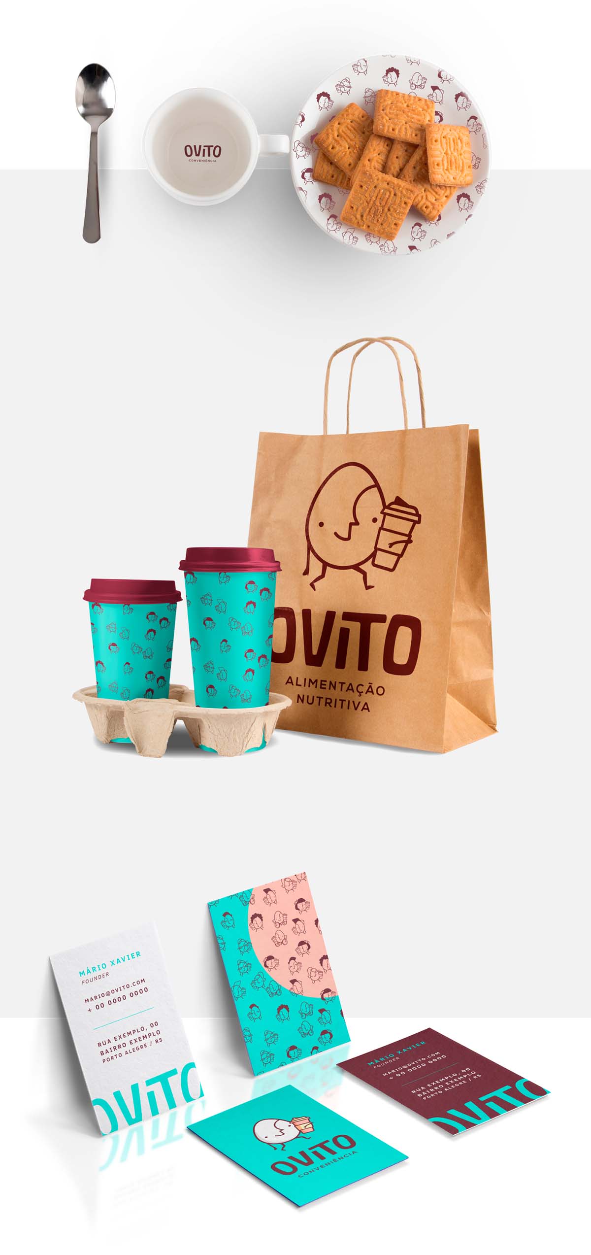 上海品牌形象策劃設(shè)計公司分享：Ovito營養(yǎng)食品品牌視覺形象識別設(shè)計