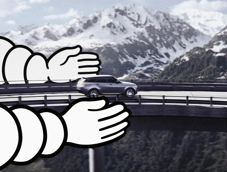 米其林輪胎安全-橋平面廣告創(chuàng)意設(shè)計(jì)-上海廣告策劃設(shè)計(jì)公司