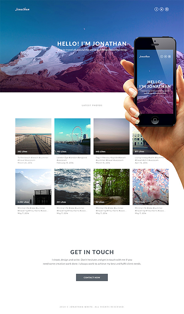 網(wǎng)站設(shè)計(jì)教程-如何在Photoshop中設(shè)計(jì)一個(gè)簡(jiǎn)單的網(wǎng)頁-上海網(wǎng)站設(shè)計(jì)公司