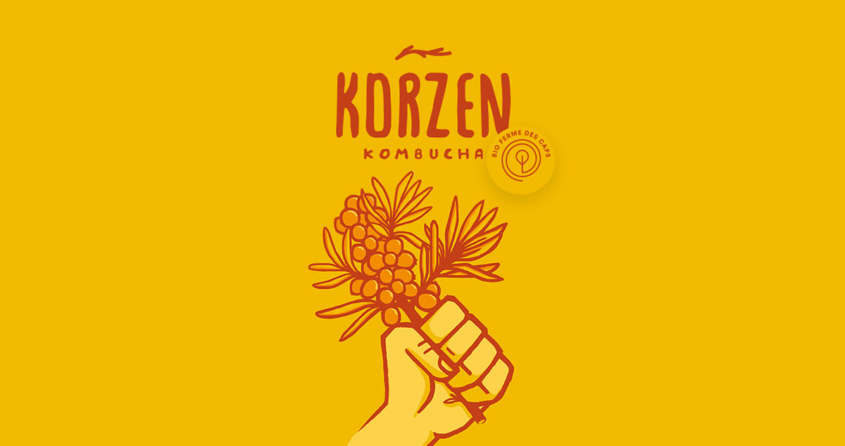 Korzen 健康果汁包裝設(shè)計插畫設(shè)計欣賞-上海包裝設(shè)計公司