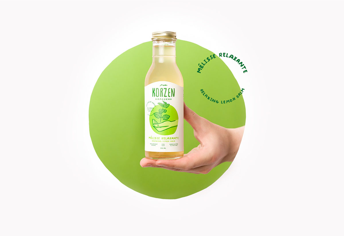 Korzen 健康果汁包裝設(shè)計插畫設(shè)計欣賞-上海包裝設(shè)計公司