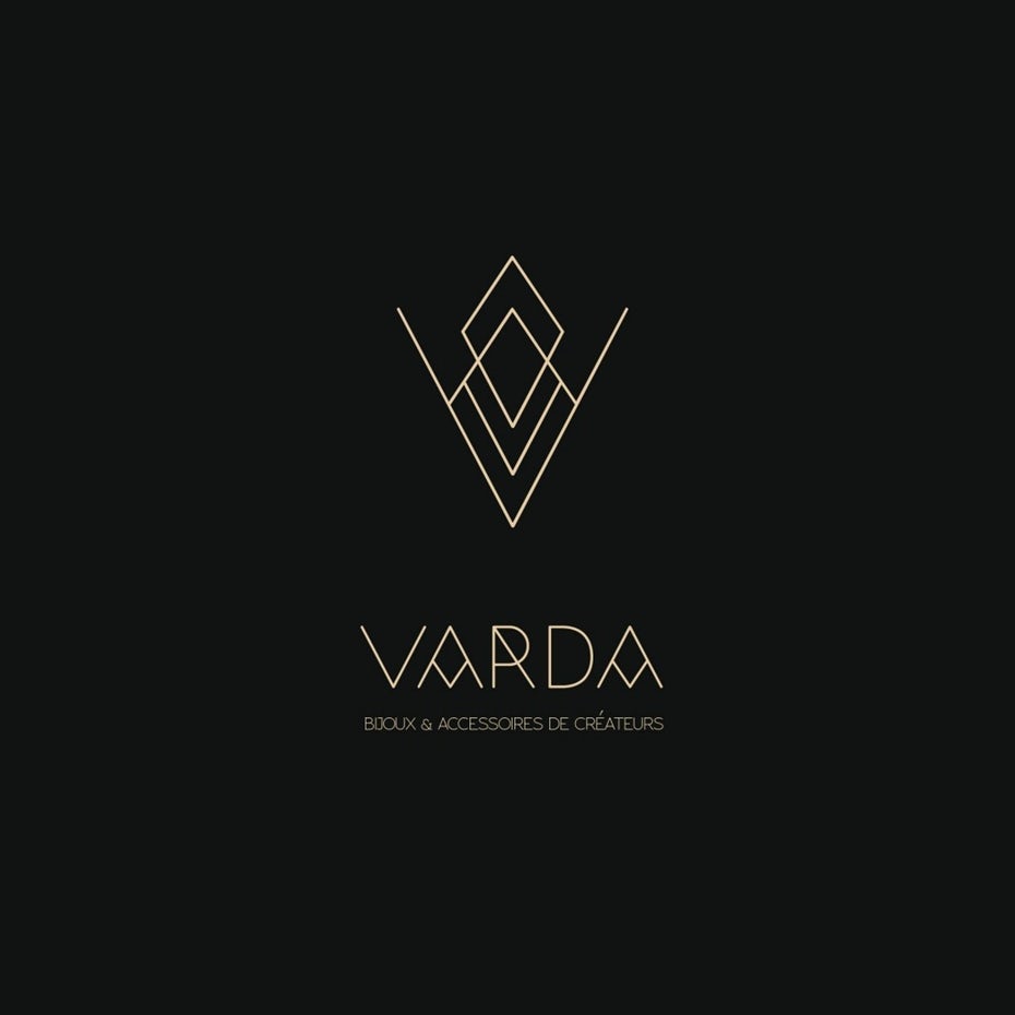 時髦的裝飾線三角形logo設(shè)計--上海logo設(shè)計公司