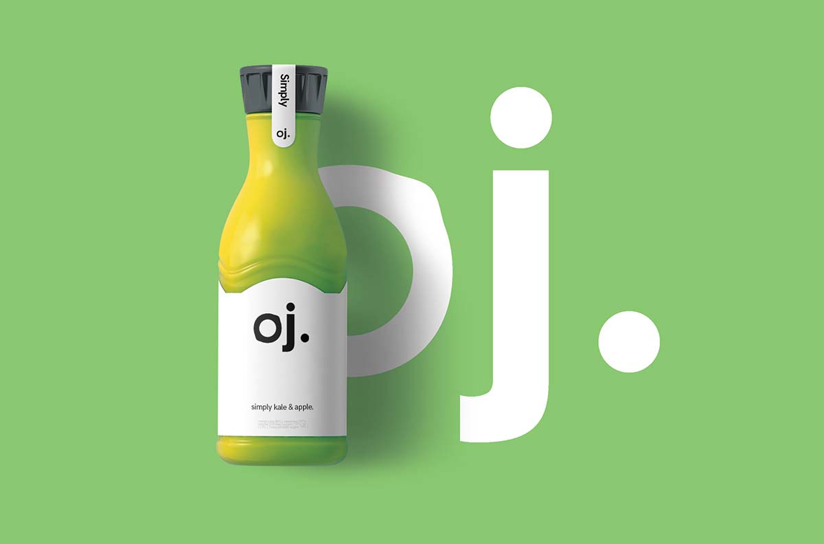 Oj. - Branding Concept飲料品牌設(shè)計(jì)包裝設(shè)計(jì)賞析