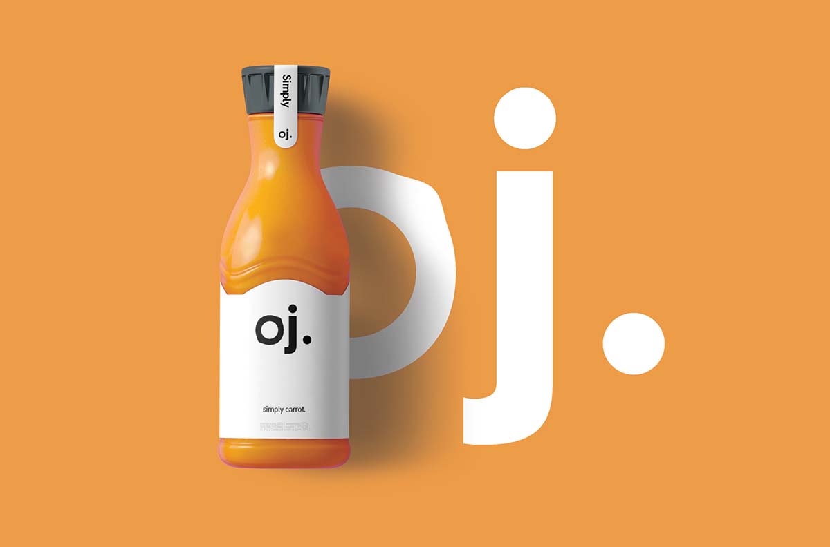 Oj. - Branding Concept飲料品牌設(shè)計(jì)包裝設(shè)計(jì)賞析