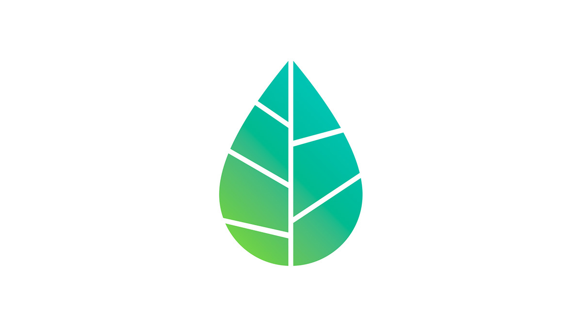 Amazonia 亞馬遜飲料葉子logo-上海logo設(shè)計(jì)公司