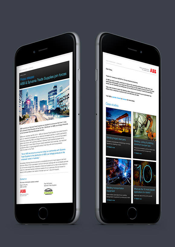 ABB 電力和自動化公司澳大利亞品牌全案形象設計