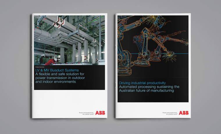 ABB 電力和自動化公司澳大利亞品牌全案形象設計