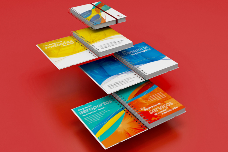 動感多彩的輔助圖形設(shè)計-巴西CCR 交通基礎(chǔ)設(shè)施公司企業(yè)VI視覺形象識別系統(tǒng)設(shè)計