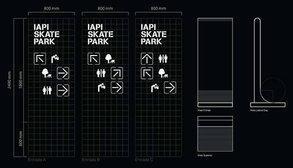 IAPI滑板主題公園導視系統(tǒng)設(shè)計-上海導視設(shè)計公司