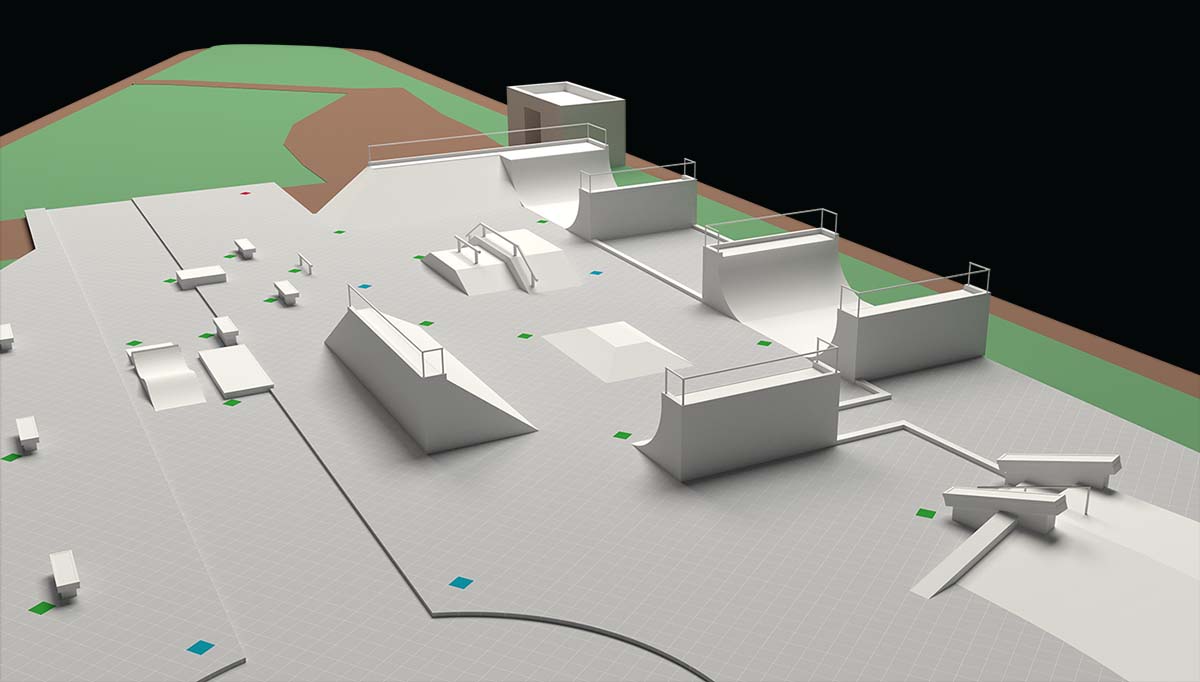 IAPI滑板主題公園導視系統(tǒng)設(shè)計-上海導視設(shè)計公司