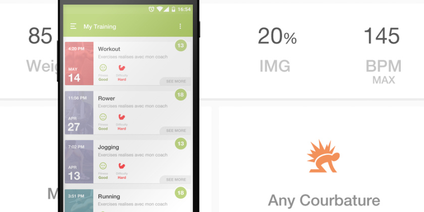 用于健康，鍛煉和培訓(xùn)的應(yīng)用程序手機(jī)APP設(shè)計(jì)