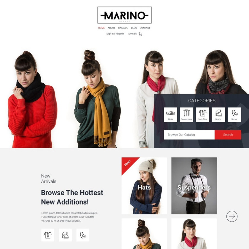 優(yōu)秀電商網(wǎng)站設(shè)計(jì)的11個(gè)重要提示-使內(nèi)容便于掃描式瀏覽-女裝時(shí)尚電商網(wǎng)站設(shè)計(jì)