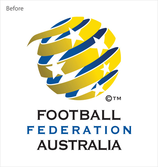 澳大利亞足球聯(lián)合協(xié)會舊標志設計