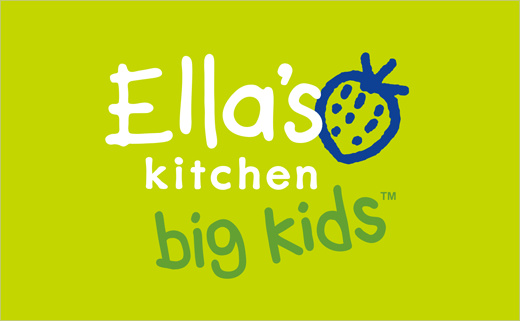 Ella''s Kitchen兒童冷凍食品系列新品新logo設(shè)計(jì)