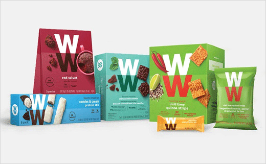 美國(guó)減肥品牌Weight Watchers食品包裝設(shè)計(jì)