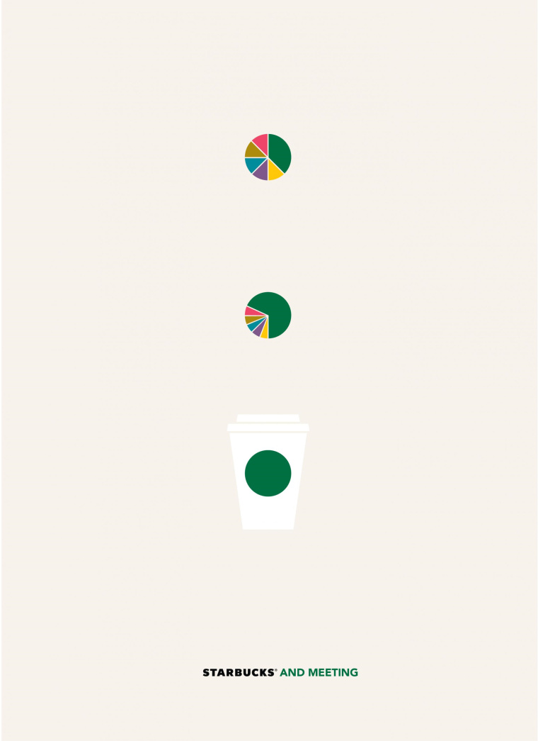 巴西Rai廣告公司為星巴克創(chuàng)作的“圖標(biāo)”篇平面創(chuàng)意廣告-星巴克和會(huì)議 巴西Rai廣告公司為星巴克創(chuàng)作的“圖標(biāo)”篇平面創(chuàng)意廣告-星巴克和會(huì)議