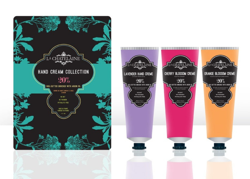 多色護(hù)手霜包裝設(shè)計(jì)